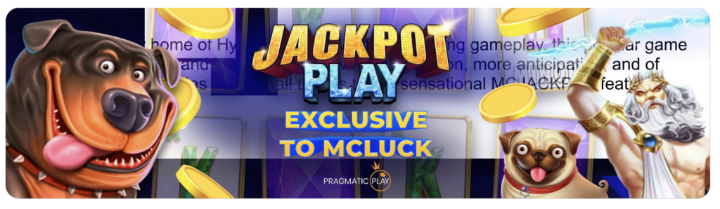 Jackpot Play banner at High 5 Casino